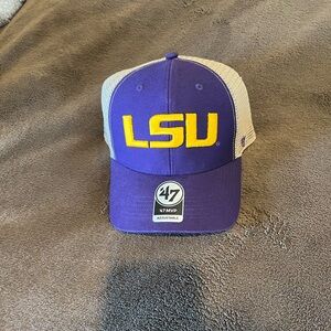 NWT 47 brand LSU hat.